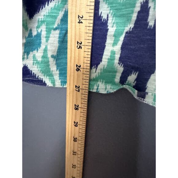 Lane Bryant Cool and Casual Slubbed Cotton Women's Size 22/24 Mixed Blue Ocean - Picture 6 of 6